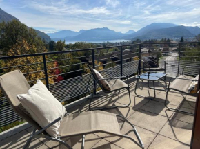 Appartement standing vue lac